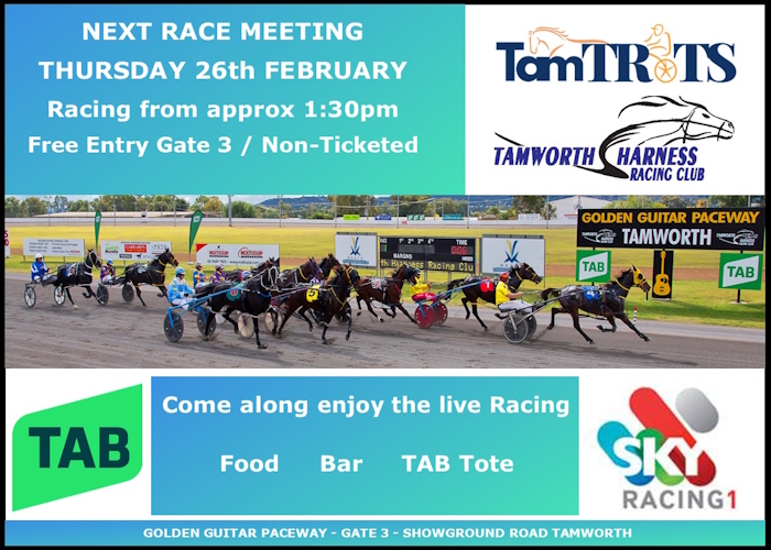 Next Race Meeting Thu 26th February 2025