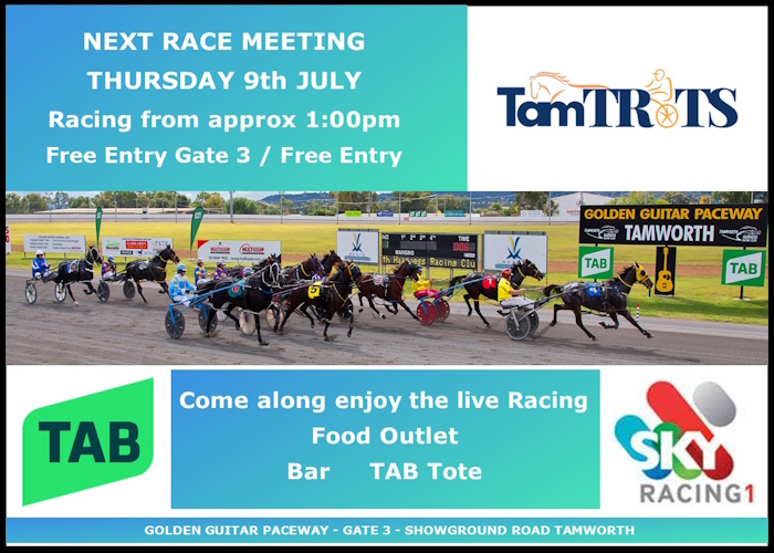 Next Race Meeting Thu 9th July 2025
